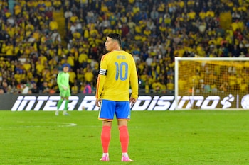 James Rodríguez jugará su tercera Copa del Mundo y puede convertirse en el jugador colombiano con más partidos jugados en un Mundial - crédito Colprensa