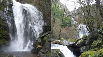 La dauna que envuelve a la cascada del Toxa. (Turismo Silleda)