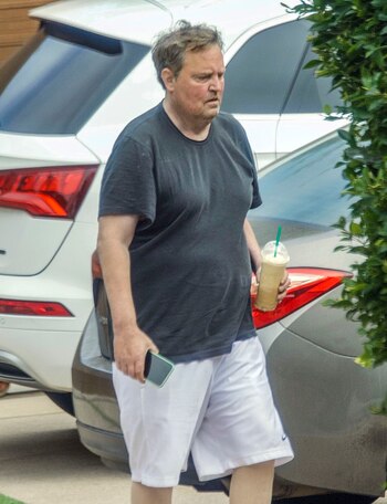 Matthew Perry luce irreconocible (The