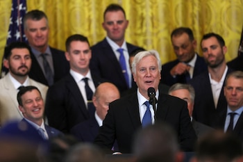 Major League Baseball no anunció una investigación formal sobre los Dodgers y espera el resultado de la pesquisa federal sobre Mark Walter (REUTERS/Leah Millis)
