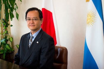 El embajador de Japón en