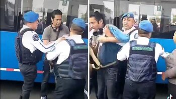 Impiden robo en el paradero