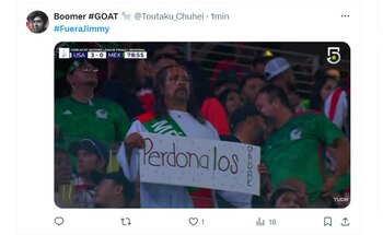 Los mejores memes y críticas que dejó la goliza 0 - 4 de Uruguay contra México en un partido amistoso (Captura X)