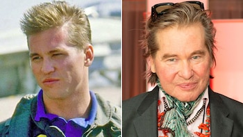 actores Top Gun antes despues