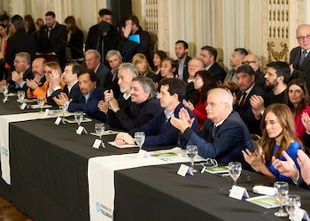 Máximo Kirchner tuvo un lugar destacado en Tucumán