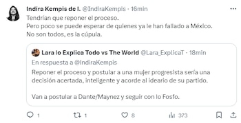 Indira Kempis pide que se