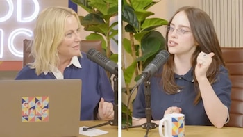 Billie Eilish en el podcast Good Hang with Amy Poehler