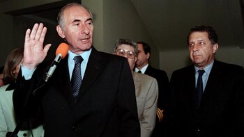 De la Rúa con Nicolás