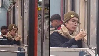 Captan a usuario rayando un