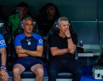 Toni Amor y Javier Aguirre