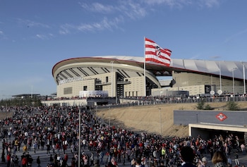 El Atlético de Madrid vivirá la vuelta en el estadio Metropolitano. (EFE/Ballesteros)