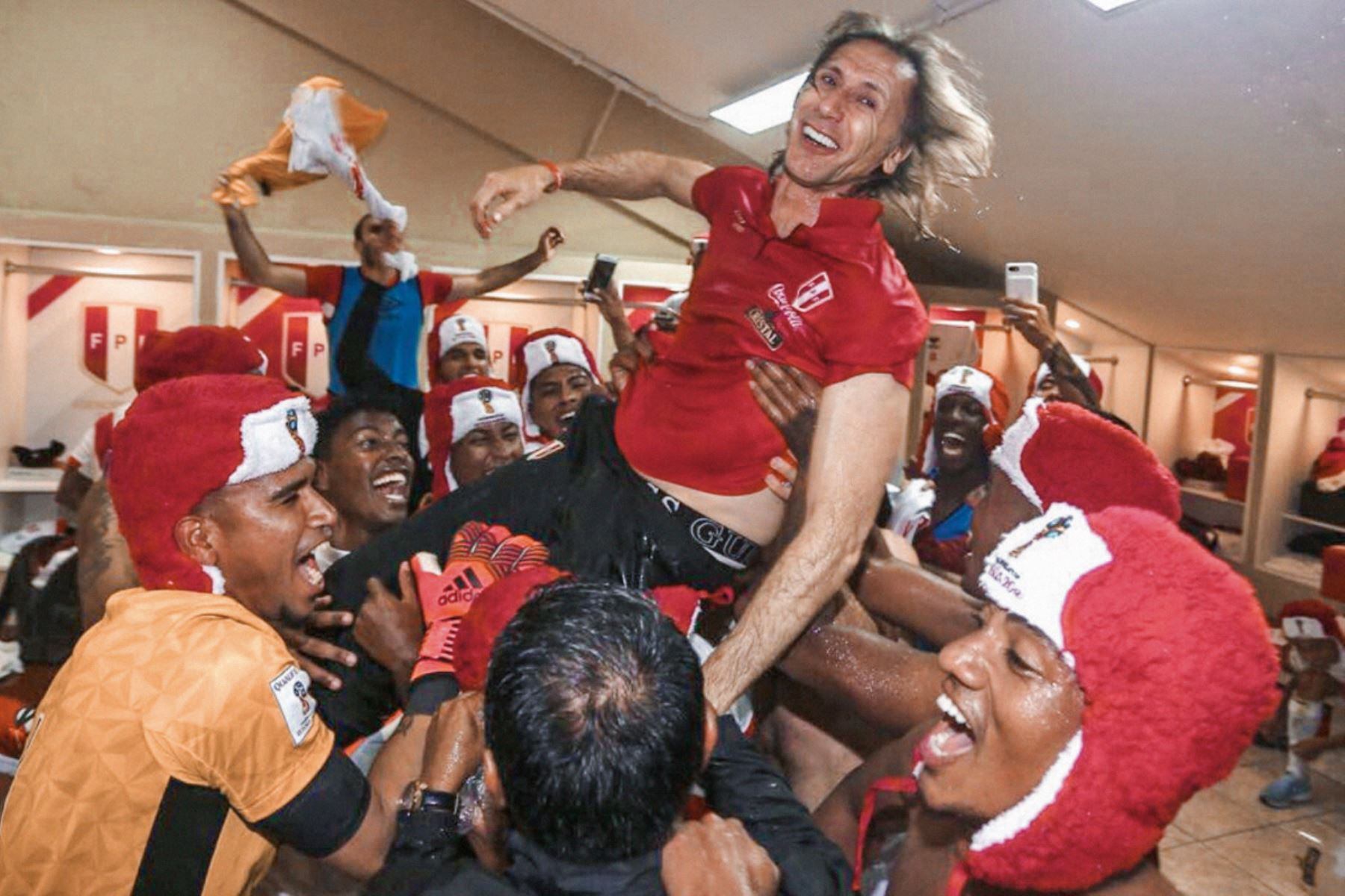 Ricardo Gareca clasificó con la selección peruana a la Copa del Mundo de Rusia 2018. - créditos: Difusión