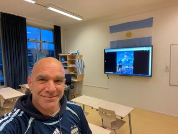 Bras profesor de matemática holandés