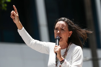 María Corina Machado denunció los