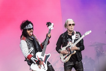 El bajista de Mötley Crüe