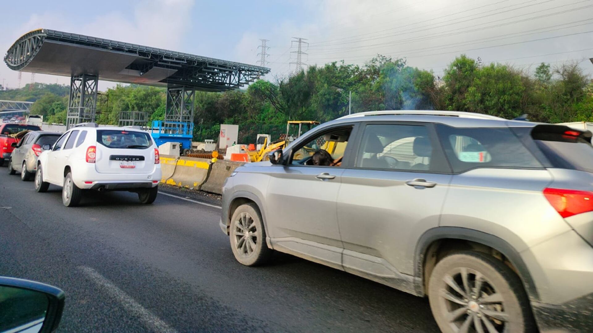 autopista Chamapa-Lechería caseta de cobro Edomex automovilistas verificación vehicular (Foto: Jorge Contreras/Infobae México)