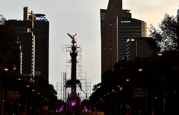 El Ángel de la Independencia se convierte en escenario de protesta. EFE/Jorge Núñez/Archivo
