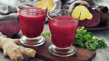 Organic juices and less alcohol