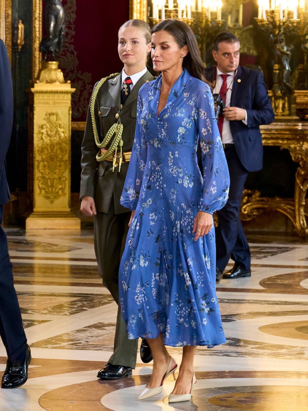 La reina Letizia el 12 de octubre de 2023 (EFE).
