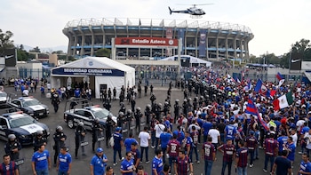 Blindan el Estadio Azteca: refuerzan seguridad con 2 mil 300 policías para el Cruz Azul vs Atlante
