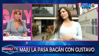 Maju Mantilla habla de su relación con Gustavo Salcedo tras celebración de cumpleaños con María Pía: “Es una persona que amo mucho”