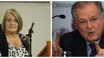 Agarrón entre la ministra de