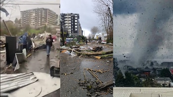 Tornado en Chile deja sin