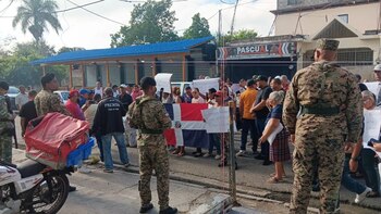Dominicanos salieron a las calles para pedir mejoras en los servicios básicos del Cibao