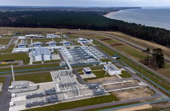 Una instalación para el gasoducto