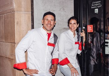 Raquel Perramón y Gonzalo Infante,