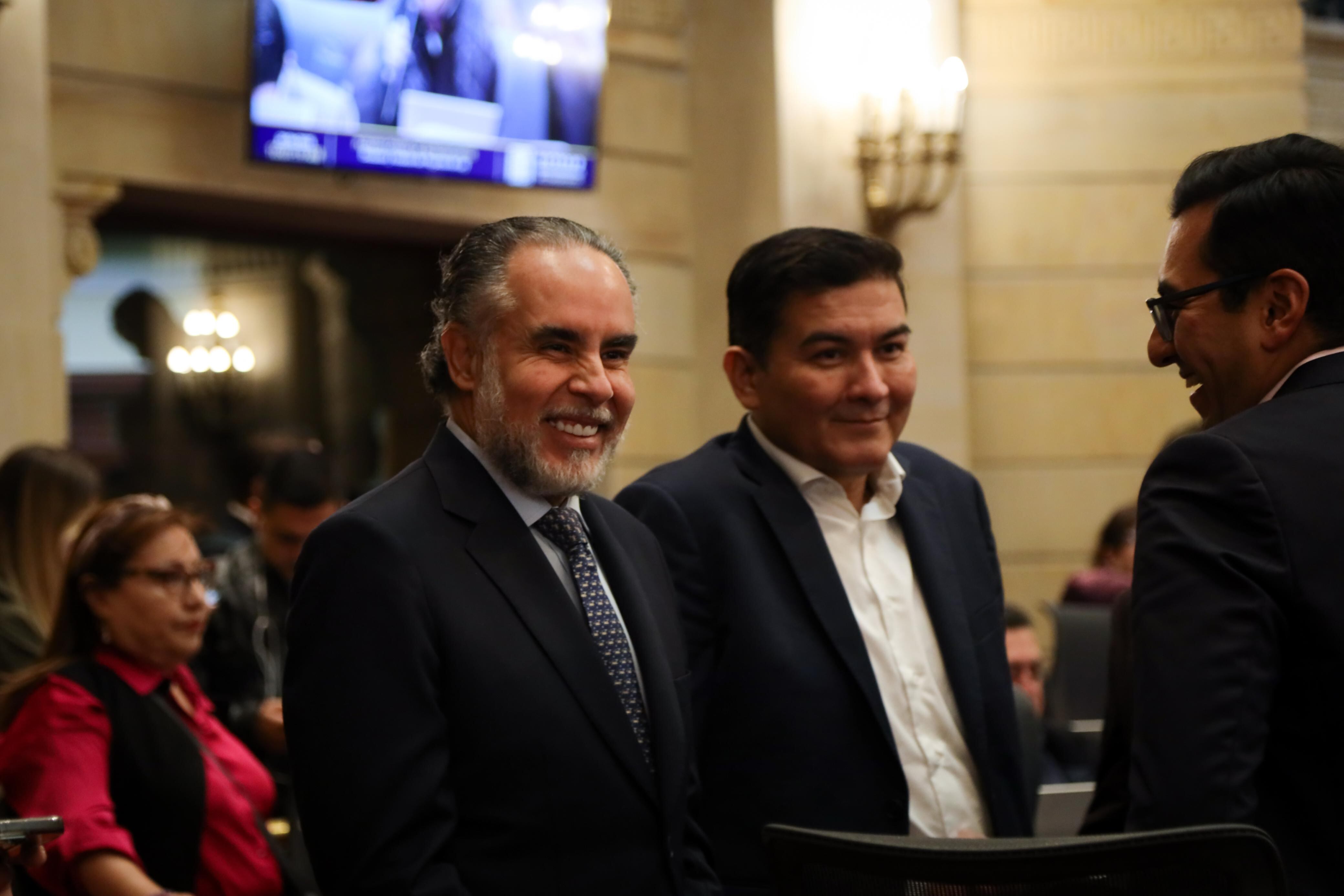 El ministro del Interior, Armando Benedetti, destacó la aprobación de la gestión presidencial según los datos de la encuesta - crédito Ministerio del Interior