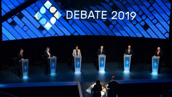 Los seis candidatos presidenciales en