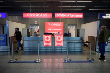 Centro de testeo en el