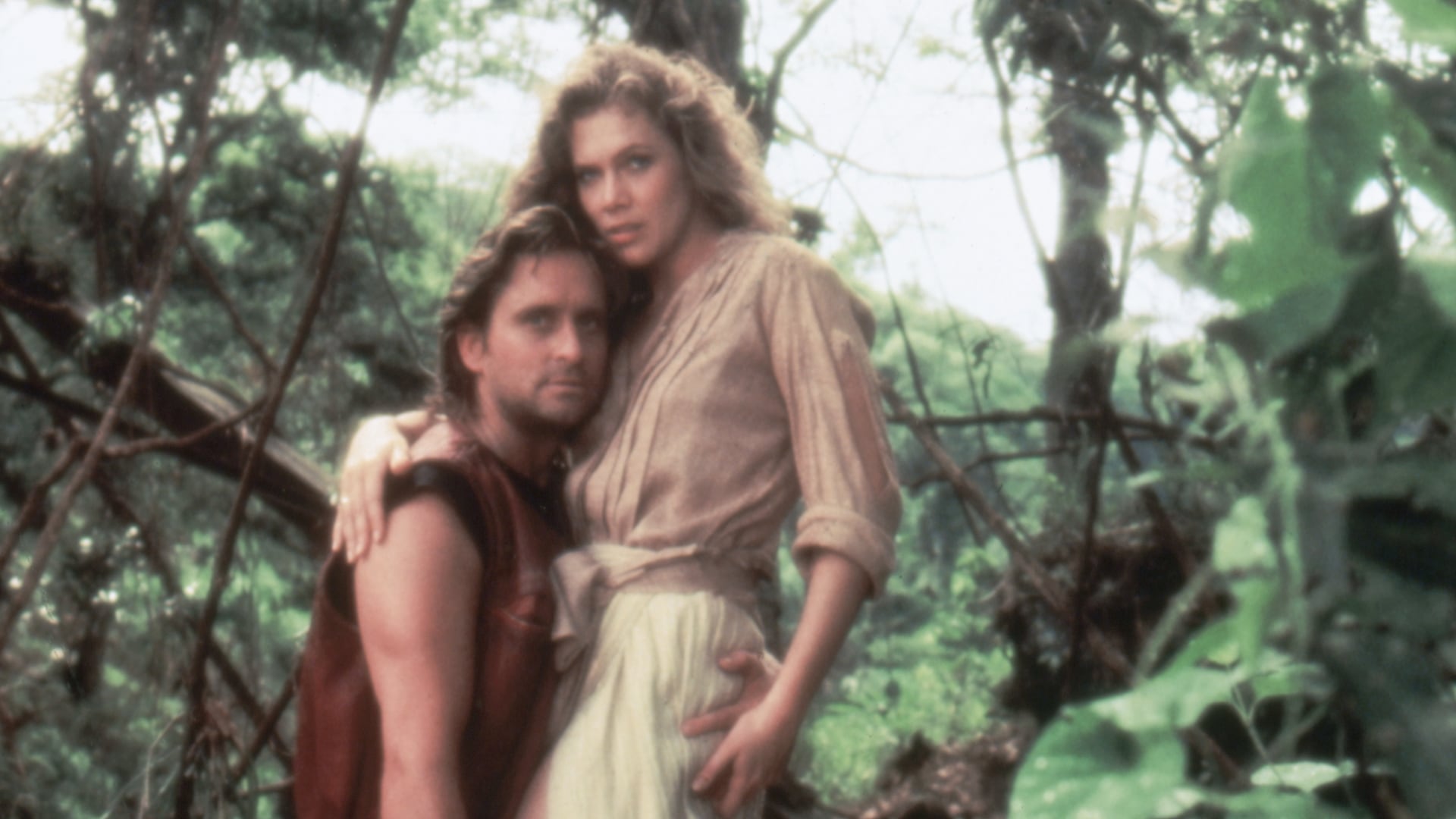 Michael Douglas contó en sus memorias que el vínculo con Turner superó la amistad y la química profesional. (Photo by Sunset Boulevard/Corbis)