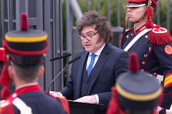 El Presidente Milei encabeza el 176° aniversario del paso a la inmortalidad del General San Martín