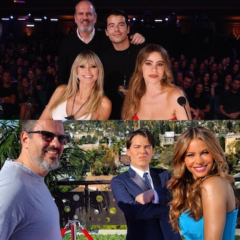 Sofía Vergara y Manolo González