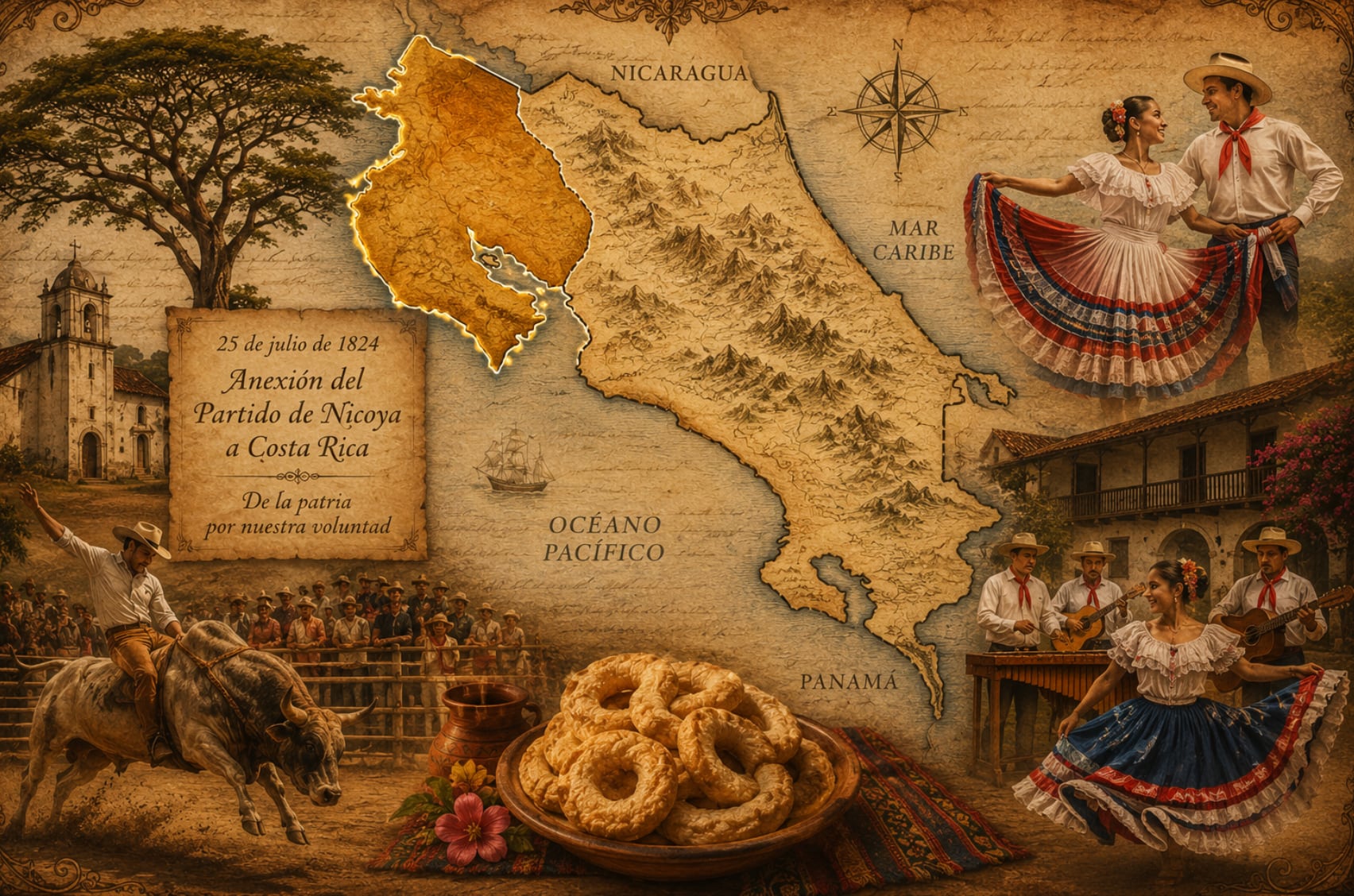 202 años de la Anexión del Partido de Nicoya: la decisión que cambió el mapa de Centroamérica y ayudó a construir la identidad de Costa Rica