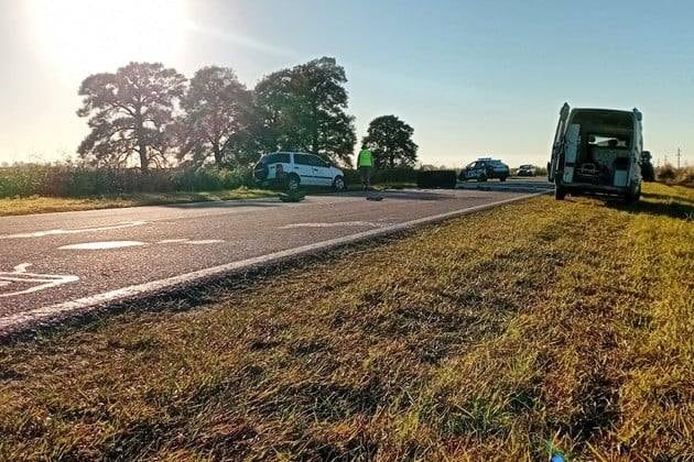 La zona en donde se produjo el accidente fatal