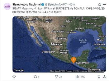 (X @SismologicoMX)
