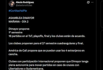 La Liga BetPlay votará el