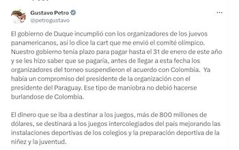 Resuesta de Gustavo Petro a Escaf