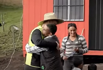 Las familias fueron sorprendidas con