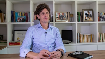 Martín Lousteau, senador de la