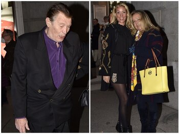 12-11-2021 Ramiro Oliveros y las hijas de Concha Márquez Piquer, Iris y Conchitín, han asistido al estreno del nuevo espectáculo sobre la figura de la gran Concha Piquer
EUROPA ESPAÑA SOCIEDAD