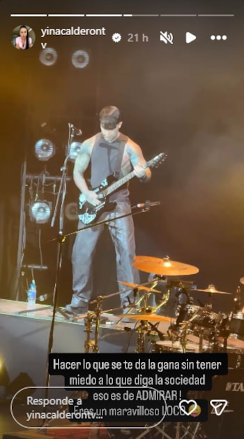 La huilense expresó su admiración