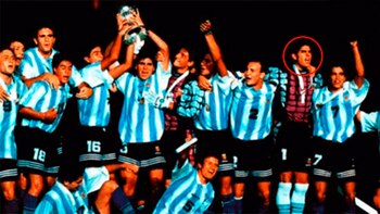 Fue campeón juvenil con la