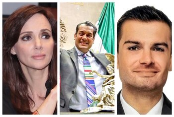 Lilly Téllez y Jorge Triana