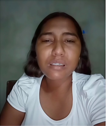 Yuileidy Mirle Zavala Ollarve ha denunciado hostigamiento contra la familia y el proceso contra su hermano Denny