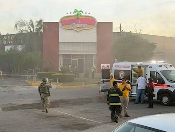 Incendio en casino de Culiacán