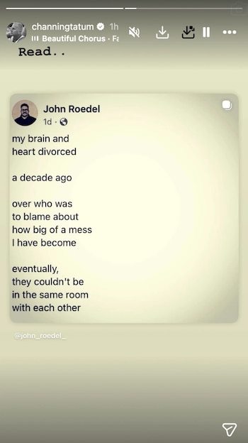 El mensaje que publicó Channing Tatum tras el compromiso de su exnovia Zoe Kravitz con Harry Styles